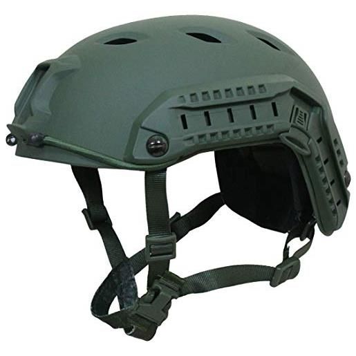 Mil-Tec helmet-16662501, casco uomo, oliva, taglia unica