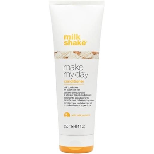 milk_shake make my day conditioner 250ml novita' 2023 - balsamo disciplinante al latte tutti tipi di capelli
