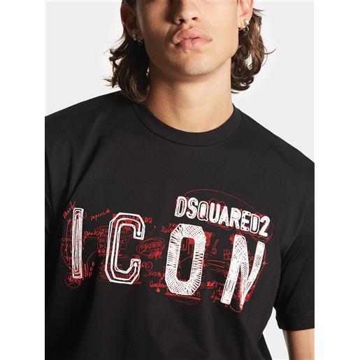 DSQUARED2 t-shirt dsquared2 icon - s79gc0084-s23009