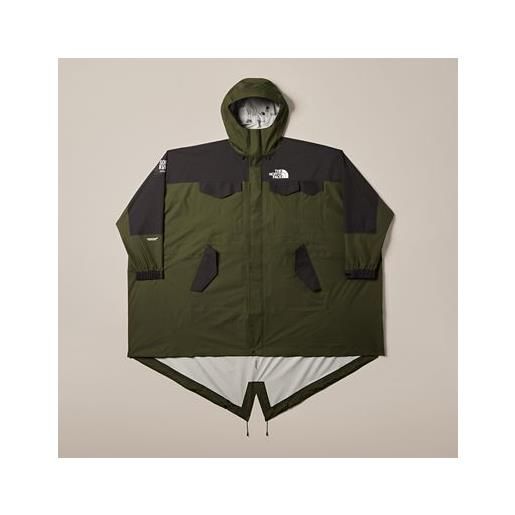 TheNorthFace the north face parka guscio ripiegabile a coda di pesce da escursionismo the north face x undercover soukuu forest night green-tnf black taglia xl don