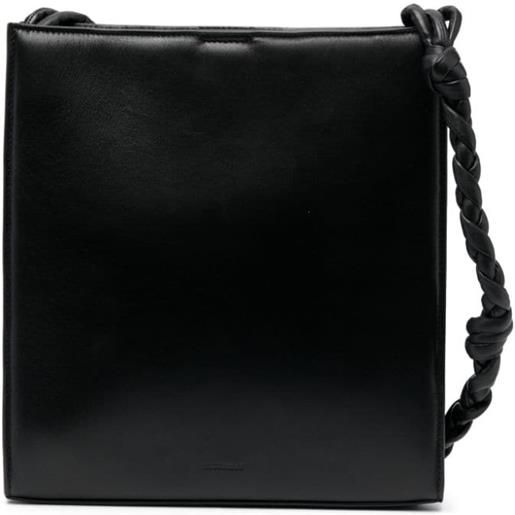 Jil Sander borsa a spalla tangle media - nero