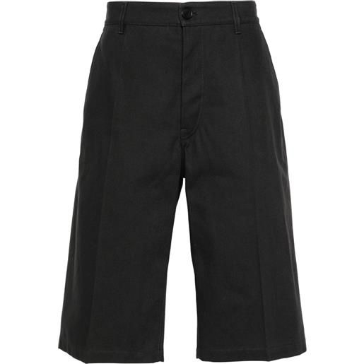 Marni shorts con applicazione - grigio