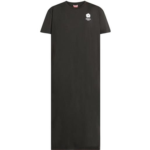 Kenzo abito modello t-shirt boke flower - nero
