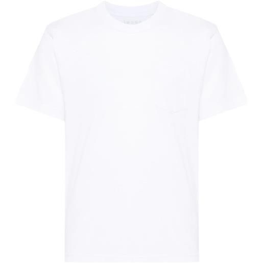 sacai t-shirt con stampa - bianco