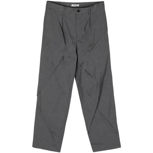 Undercover pantaloni dritti - grigio