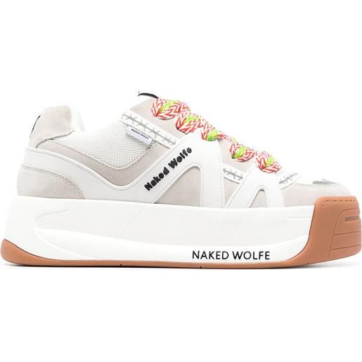 NAKED WOLFE sneakers - bianco