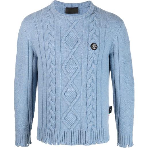 Philipp Plein maglione - blu
