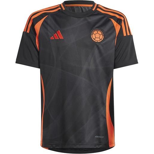 Adidas colombia 23/24 junior short sleeve t-shirt away arancione 7-8 years