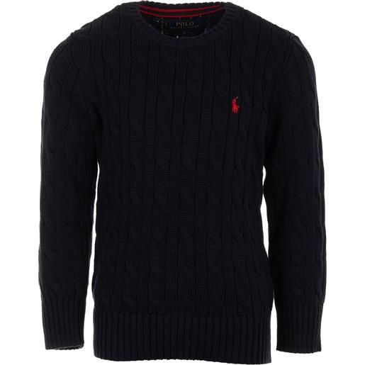Ralph lauren ls cable cn-tops-sweater