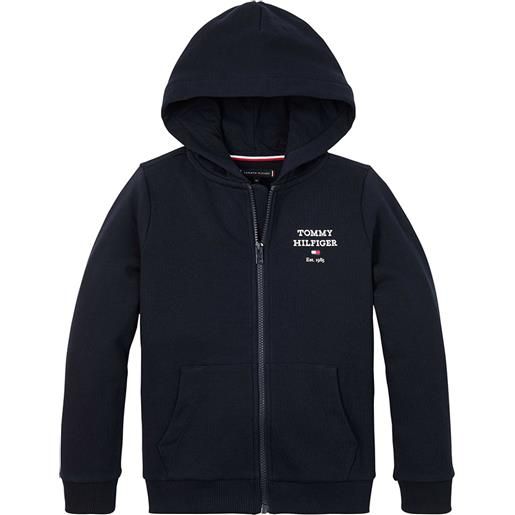 Tommy hilfiger logo full zip hoodie