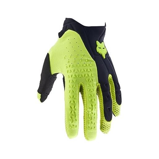 Fox Racing pawtector - guanti da motocross, taglia s, colore: nero/giallo