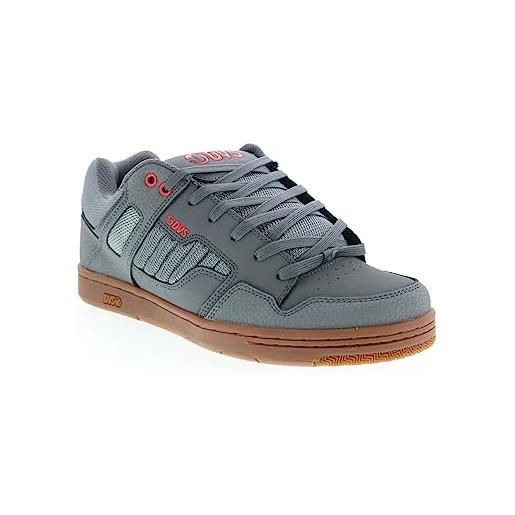 DVS enduro 125, scarpe da skateboard uomo, carbone grigio, 44 eu