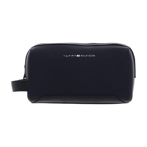 Tommy hilfiger th essential corp washbag space blue