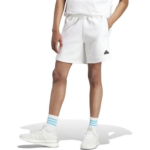 Pantaloncini shorts uomo adidas z. N. E. Premium bianco cotone in5098