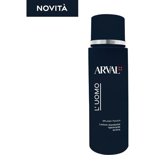 Arval l'uomo splash touch lozione dopobarba 100ml