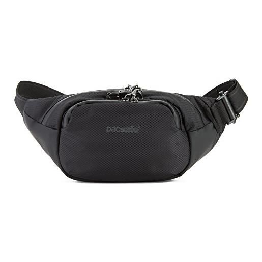 Pac. Safe venturesafe x anti-theft waistpack marsupio sportivo, 38 cm, 4 liters, nero (black 100)