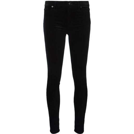 7 For All Mankind pantaloni skinny - nero