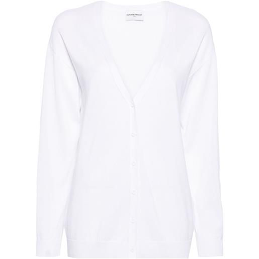 Claudie Pierlot v-neck button-up cardigan - bianco