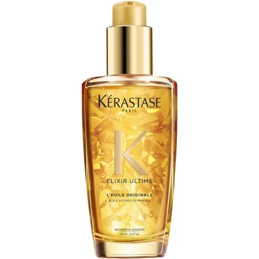 Kérastase kerastase elixir ultime l'huile originale 100ml - spray olio illuminante per tutti i tipi di capelli