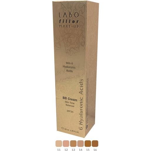LABO INTERNATIONAL labo filler make-up bb cream perfezionatore di tono spf20 12 - 40ml