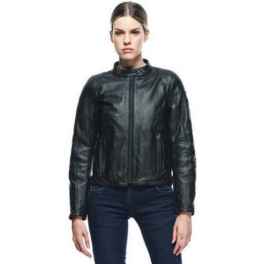 Dainese Outlet electra leather jacket nero 2xs donna