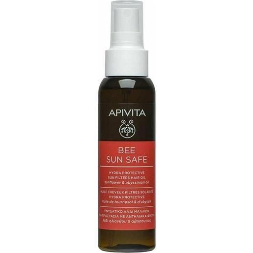 Apivita Sole apivita bee sun safe - hydra protective hair oil olio protettivo capelli, 100ml