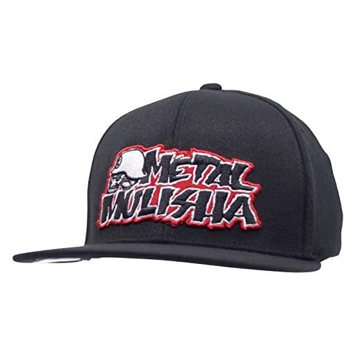 Metal Mulisha uomo corpo flex hat, nero, x-large