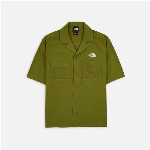 The North Face first trail ss shirt forest olive uomo