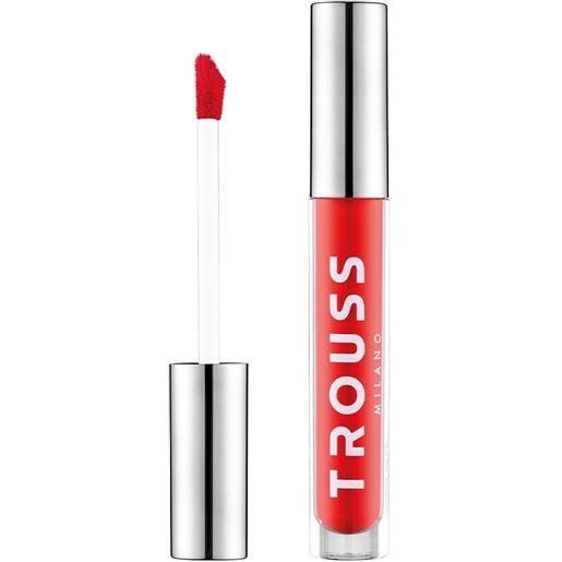 Trouss make up 5 liquido lipstick colore rosso