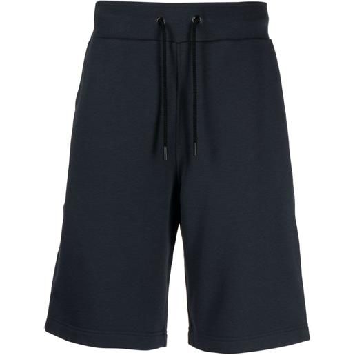 Kiton shorts con coulisse - blu