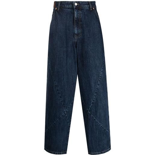 Andersson Bell jeans a gamba ampia - blu
