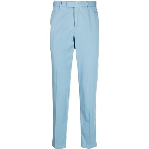 PT Torino pantaloni affusolati con pieghe - blu