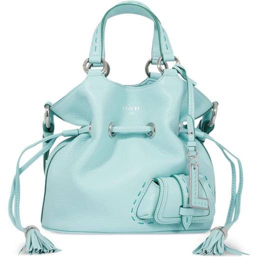 Lancel borsa a secchiello premier flirt media - blu