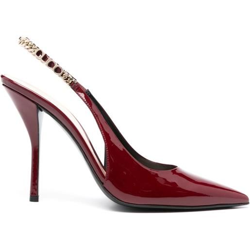 Gucci pumps signoria 105mm - rosso