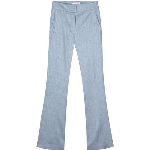 Genny pantaloni svasati - blu