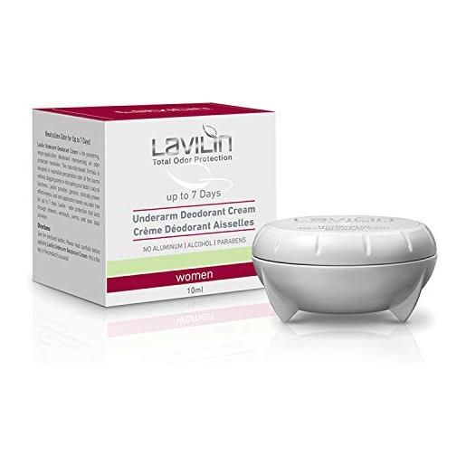 Lavilin crema deodorante ascellare lavilin per le donne - fino a 7 giorni - senza alcool e alluminio