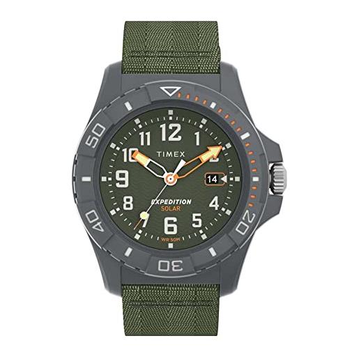Timex orologio analogico al quarzo uomo con cinturino in plastica tw2v40400jr