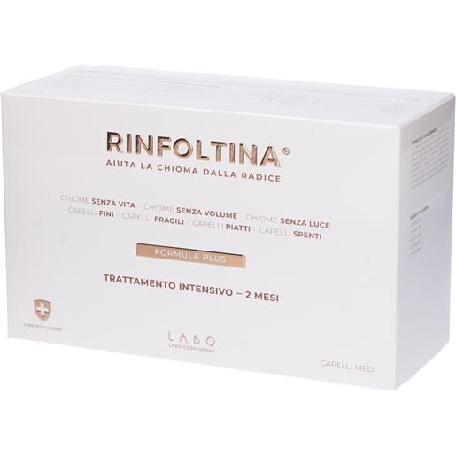 Labo rinfoltina formula plus capelli medi trattamento intensivo 2 mesi fiale 40x3,5ml