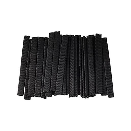 FRCOLOR 100 pezzi copertura elastica per pennelli trucco cappuccio pennello trucco copertura espandibile per pennelli trucco nero abito pennello per ombretto pennello da trucco viaggiare