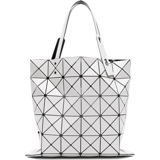 Bao Bao Issey Miyake lucent matte geometric tote bag - grigio