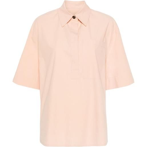 Jil Sander camicia con cuciture tono su tono - rosa