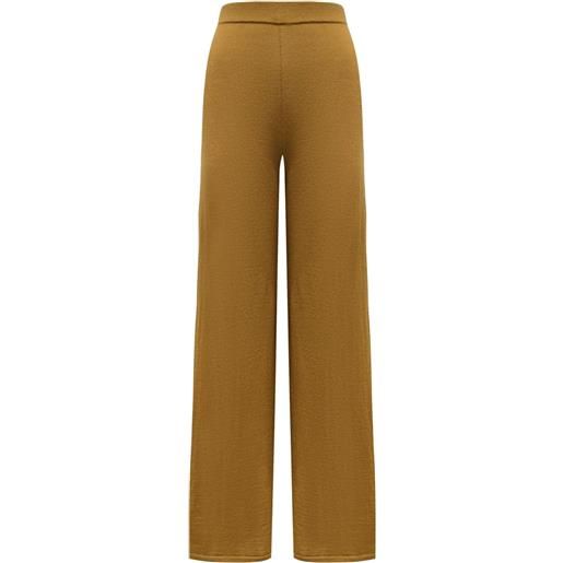 12 STOREEZ pantaloni in maglia - marrone