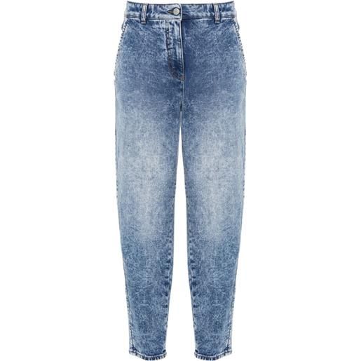 Peserico jeans affusolati - blu