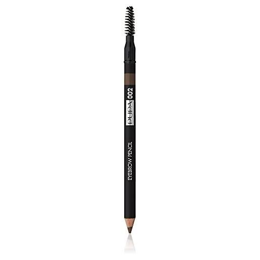 PUPA MILANO pupa eyebrown pencil matita sopracciglia 002 brown+f1: f23 - 6 g