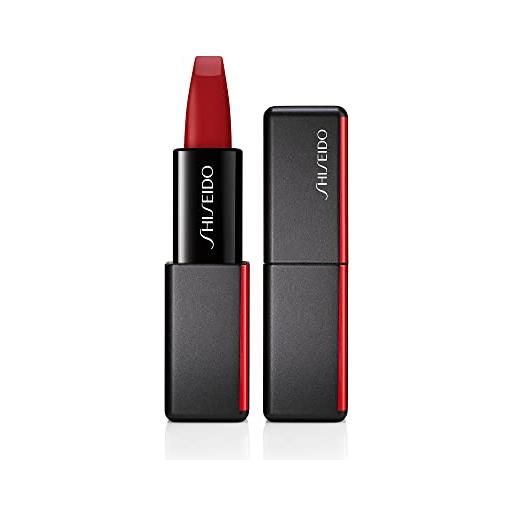 Shiseido modernmatte powder lipstick 56-exotic red 4 gr, rosso