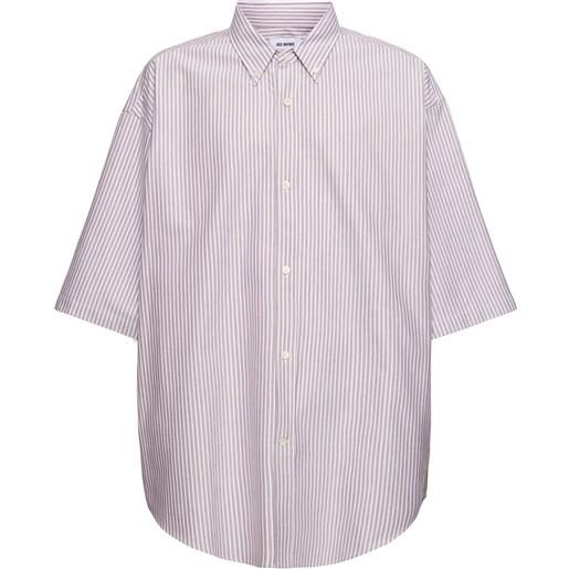 HED MAYNER camicia gessata in cotone