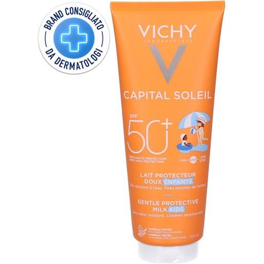 Vichy capital soleil latte - latte solare delicato protezione per bambini spf 50 300 ml
