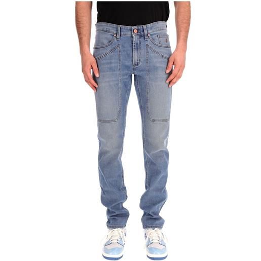 Jeckerson jeans john in cotone con toppa
