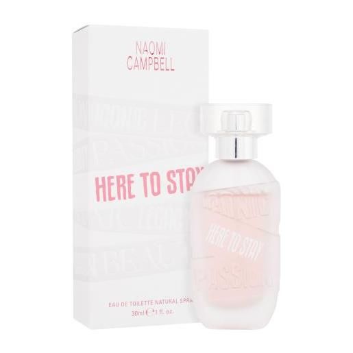 Naomi Campbell here to stay 30 ml eau de toilette per donna