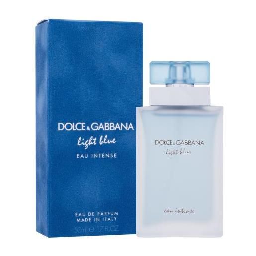 Dolce&Gabbana light blue eau intense 50 ml eau de parfum per donna